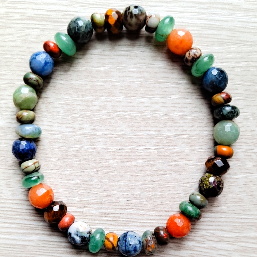 Colorful Quartz Bracelet